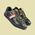 Adidași Versace Negri – Rafinament Monocrom cu ADN de Lux Italian