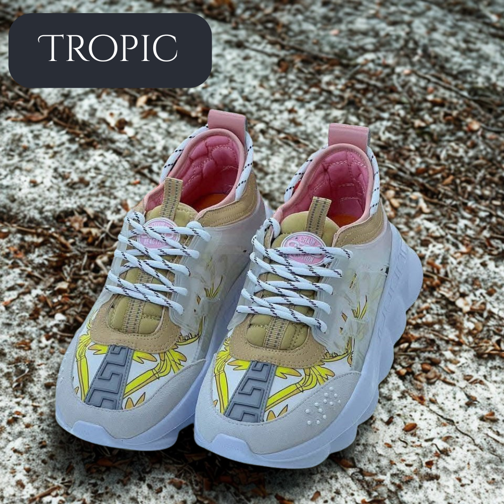 Adidași Versace Odissea CLS – Explozie de Culoare, Lux