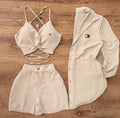 Set damă Tommy Hilfiger – Compleu 3 piese casual chic